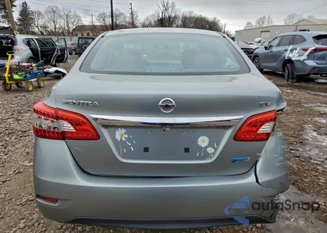 2014 Nissan Sentra S z USA, uszkodzony, nr VIN 3N1AB7APXEY228929